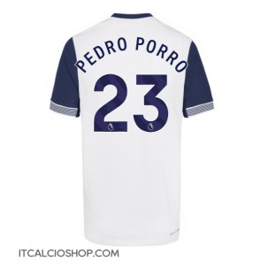 Tottenham Hotspur Pedro Porro #23 Prima Maglia 2024-25 Manica Corta